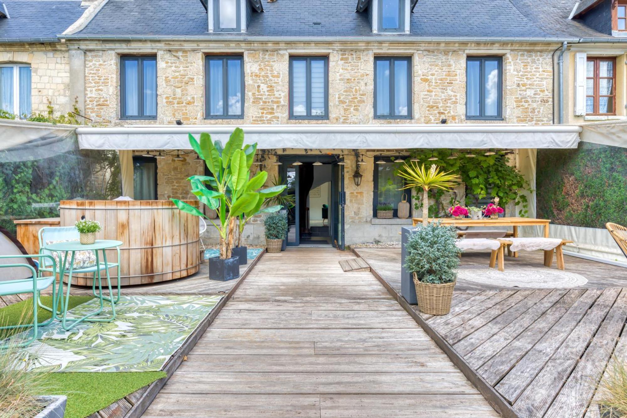 La Dame De Coeur La Maison A L'Oree De Deauville Touques Exterior photo